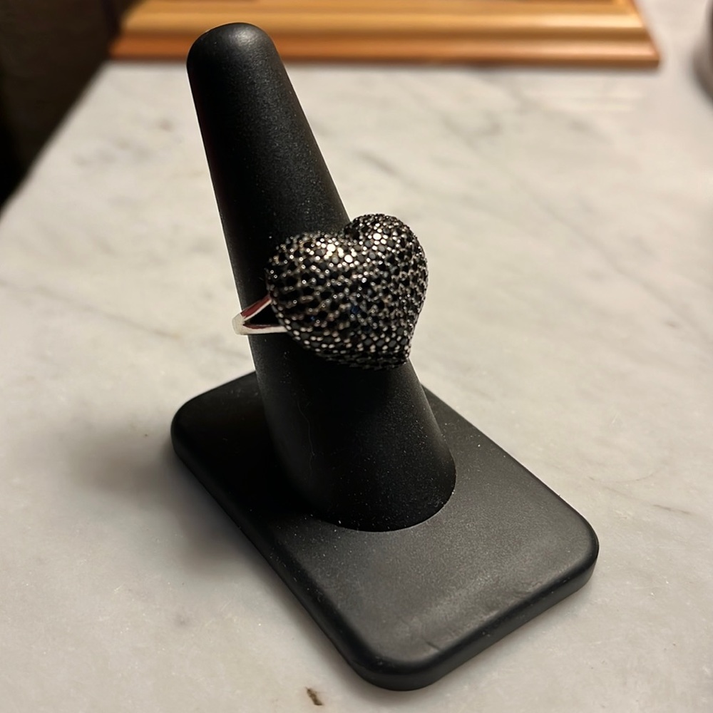 Black Crystal heart ring (8)